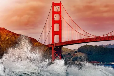 Золотые Ворота Сан Франциско Фото фотографии