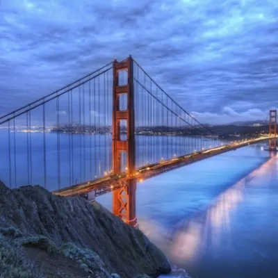 Мост Золотые ворота, Сан-Франциско. Где находится, как добраться, режим  работы, отели рядом – Туристер.Ру