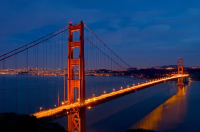 Мост «золотые ворота» во время заката в Сан-Франциско, США Стоковое  Изображение - изображение насчитывающей океан, урбанско: 181337263