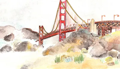 Сан-Франциско, Золотые ворота, мост, холст, настенный художественный принт,  домашний декор, 5 панелей, декор комнаты, картины, искусство, постер, 5 шт.  | AliExpress