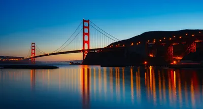 Мост Золотые ворота (Сан-Франциско) скачать фото обои для рабочего стола  (картинка 1 из 4)
