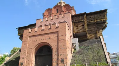 золотые ворота в киеве исторические достопримечательности. Стоковое Фото -  изображение насчитывающей башня, историческо: 225618054
